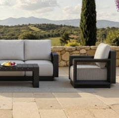 Ikos Outdoor Lounge Set - Onyx - 5 Seater