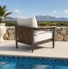 Hemera Outdoor Range - Wood - 5 Seater Lounge Set