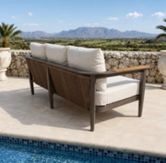 Hemera Outdoor Range - Wood - 5 Seater Lounge Set