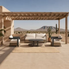 Selene Outdoor Lounge Set - Wicker - 5 Seater