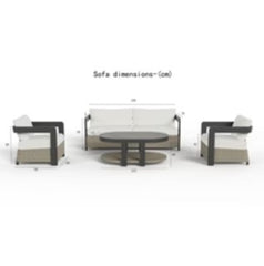 Selene Outdoor Lounge Set - Wicker - 5 Seater