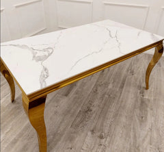 Louis Gold Dining Table Range