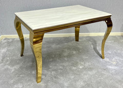 Louis Gold Dining Table Range