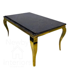 Louis Gold Dining Table Range