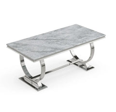 Ariana Chrome Dining Table Range