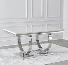Ariana Chrome Dining Table Range