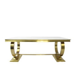 Ariana Gold Dining Table Range