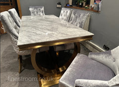 Ariana Gold Dining Table Range