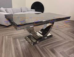 Arial Chrome Dining Table Range