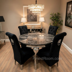 Louis Table With Caya Chairs