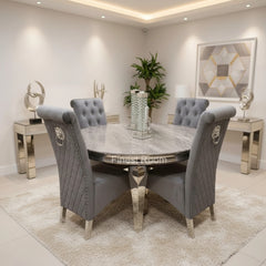 Louis Table With Caya Chairs