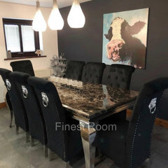 Louis Table With Caya Chairs