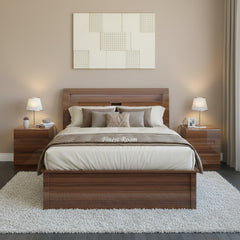 305 High Gloss Storage Bed