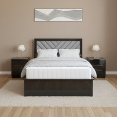 B01 High Gloss Storage Bed