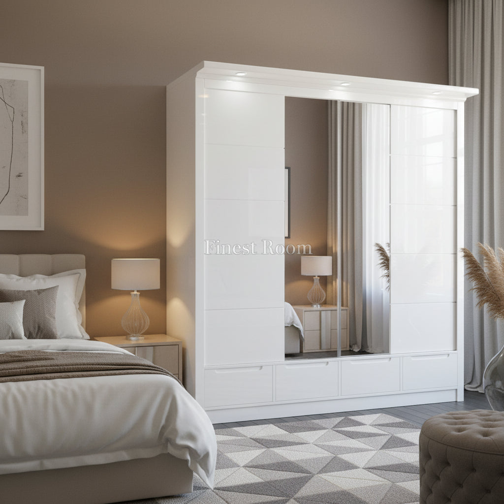 202 High Gloss Wardrobe