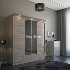 202 High Gloss Wardrobe