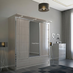 W01 High Gloss Wardrobe
