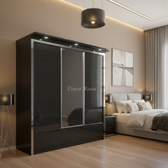 W01 High Gloss Wardrobe