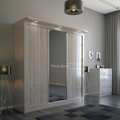 W02 High Gloss Wardrobe