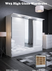 W03 High Gloss Wardrobe