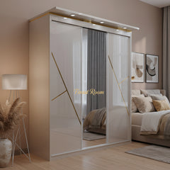 W10 High Gloss Wardrobe
