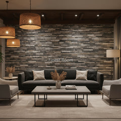 Self Adhesive 3D Mosaic Wall Tiles - Slate