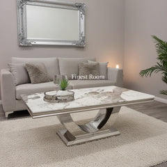 Arial Chrome Coffee Tables Range