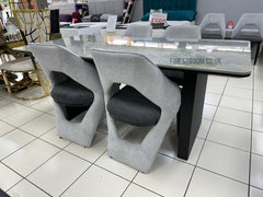 Engelberg Grey Dining Table & Chairs