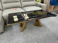 Ravello Black Gold Coffee Table