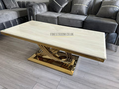 Elina Gold Coffee Tables