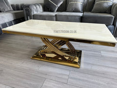 Elina Gold Coffee Tables