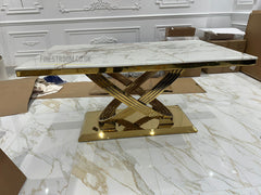 Elina Gold Dining Tables