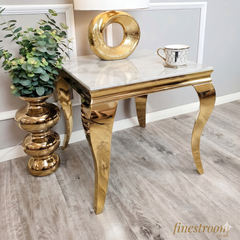 Louis Gold Side Tables Range