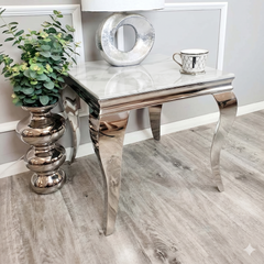 Louis Chrome Side Tables Range