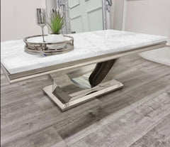 Arial Chrome Dining Table Range