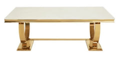 Ariana Gold Dining Table Range