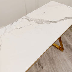 Zion Gold Console Table - Finestroom