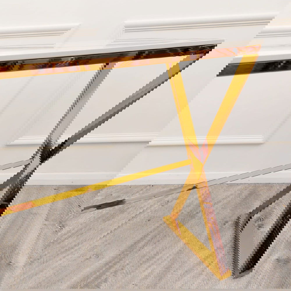 Zion Gold Console Table - Finestroom