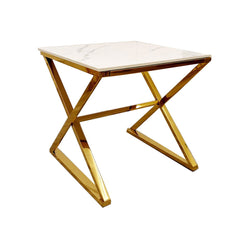 Zion Gold Lamp Table - Finestroom