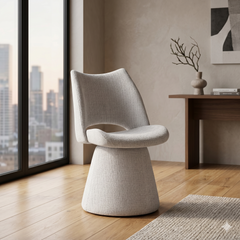 2 x Maryland Chairs- Grey/Beige