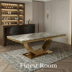 Arial Gold Dining Tables Range