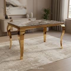 Louis Gold Dining Tables Range