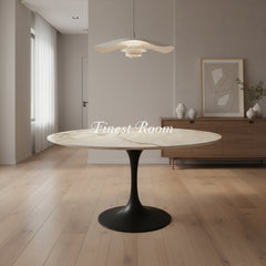 Bentley 0.9m Round Table (Black KD)