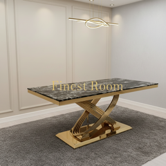 Elina Gold Dining Tables Range