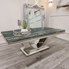 Arial Chrome Dining Table Range