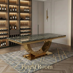 Arial Gold Dining Tables Range