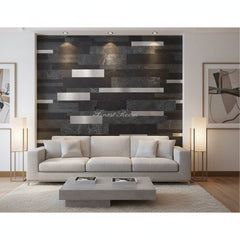 Self Adhesive 3D Mosaic Wall Tiles - Slate