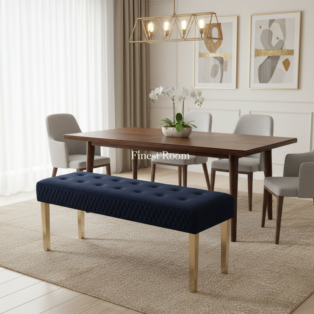 Majestic Benches-Black Gold, Mink Gold, Grey Gold