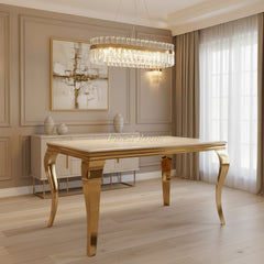 Louis Gold Dining Tables Range