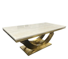 Monaco Gold Dining Table